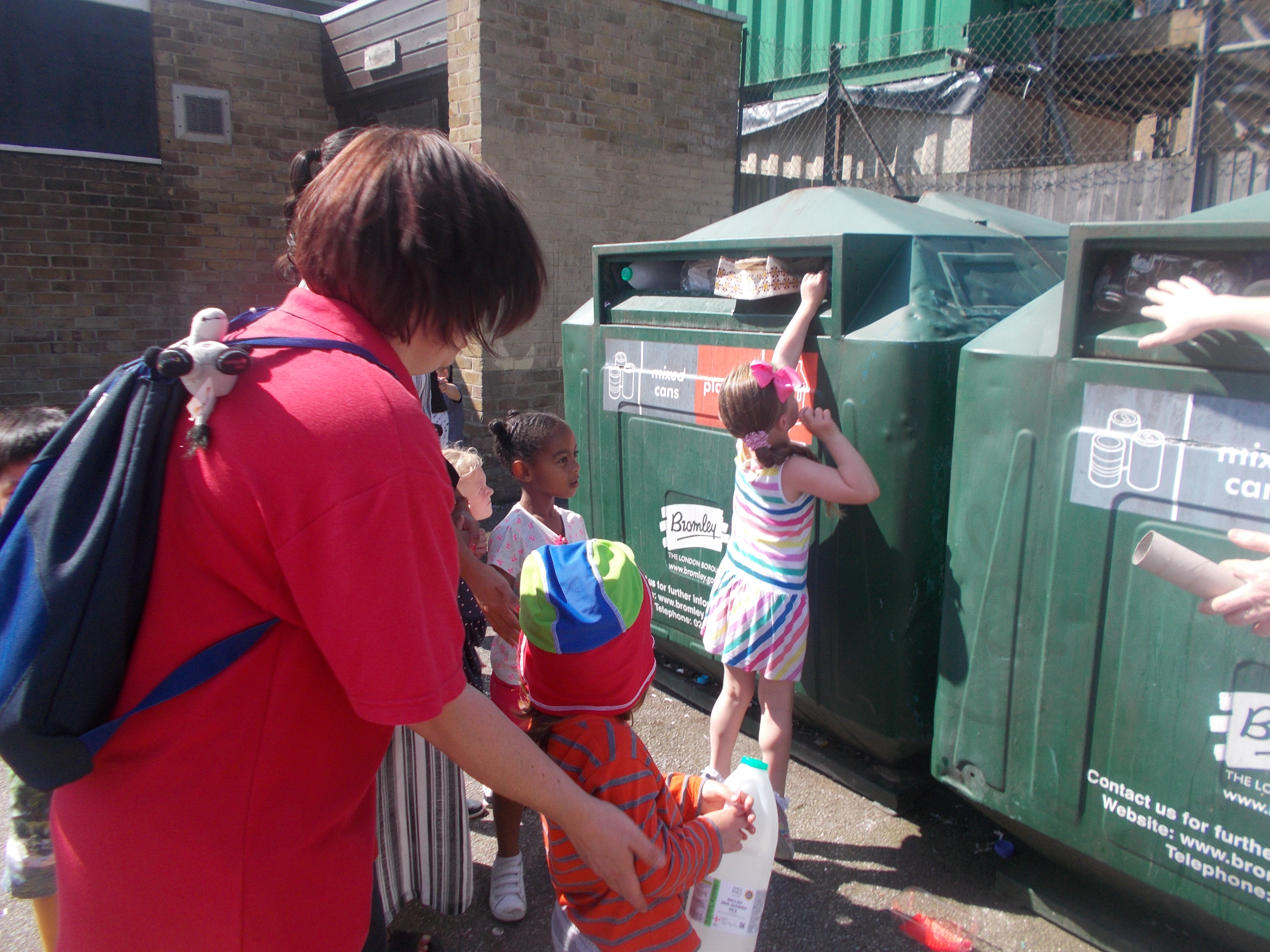 Recycling, binoculars and all about me.