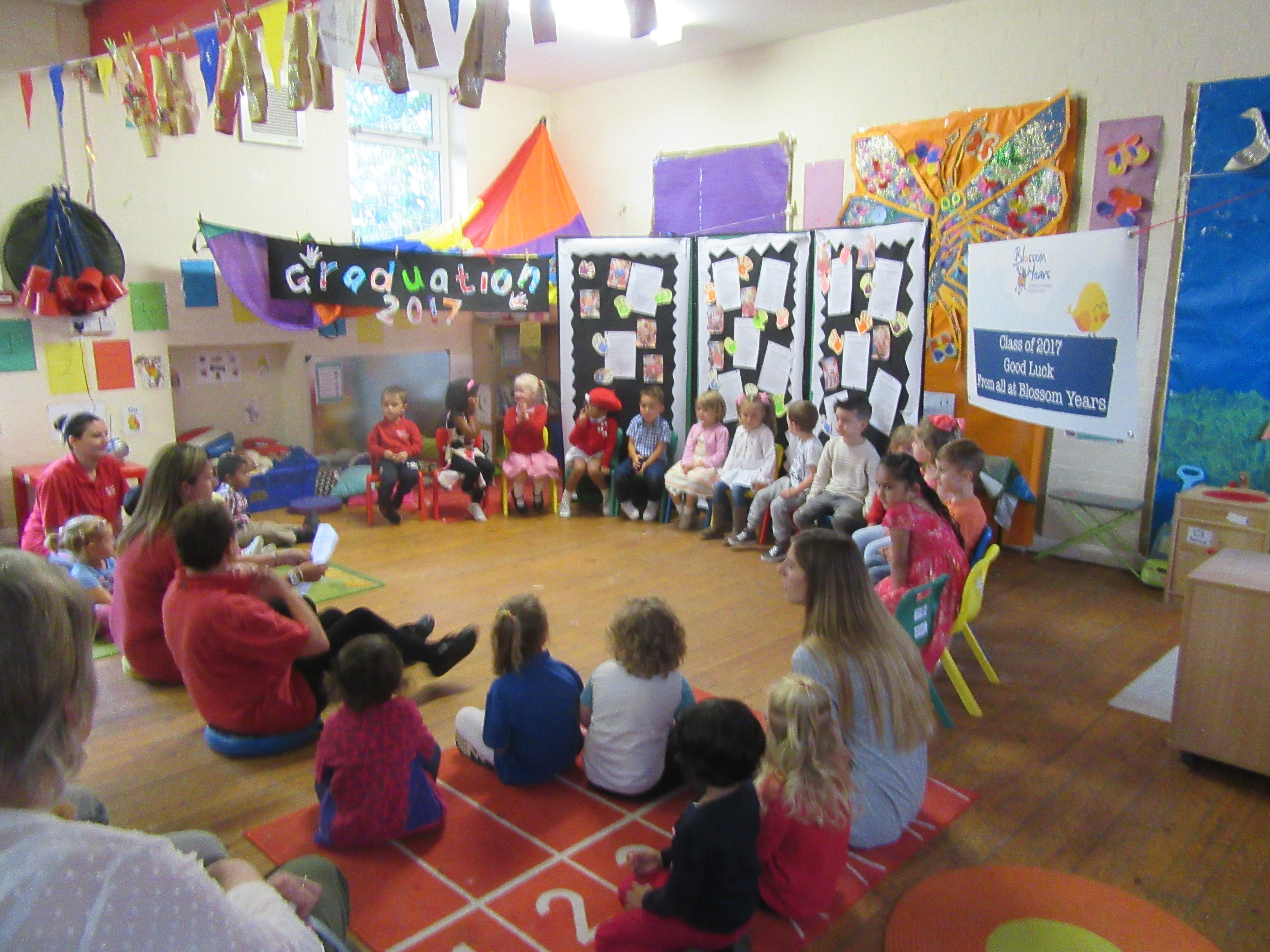 Graduation Day at Blossom Years in Downham