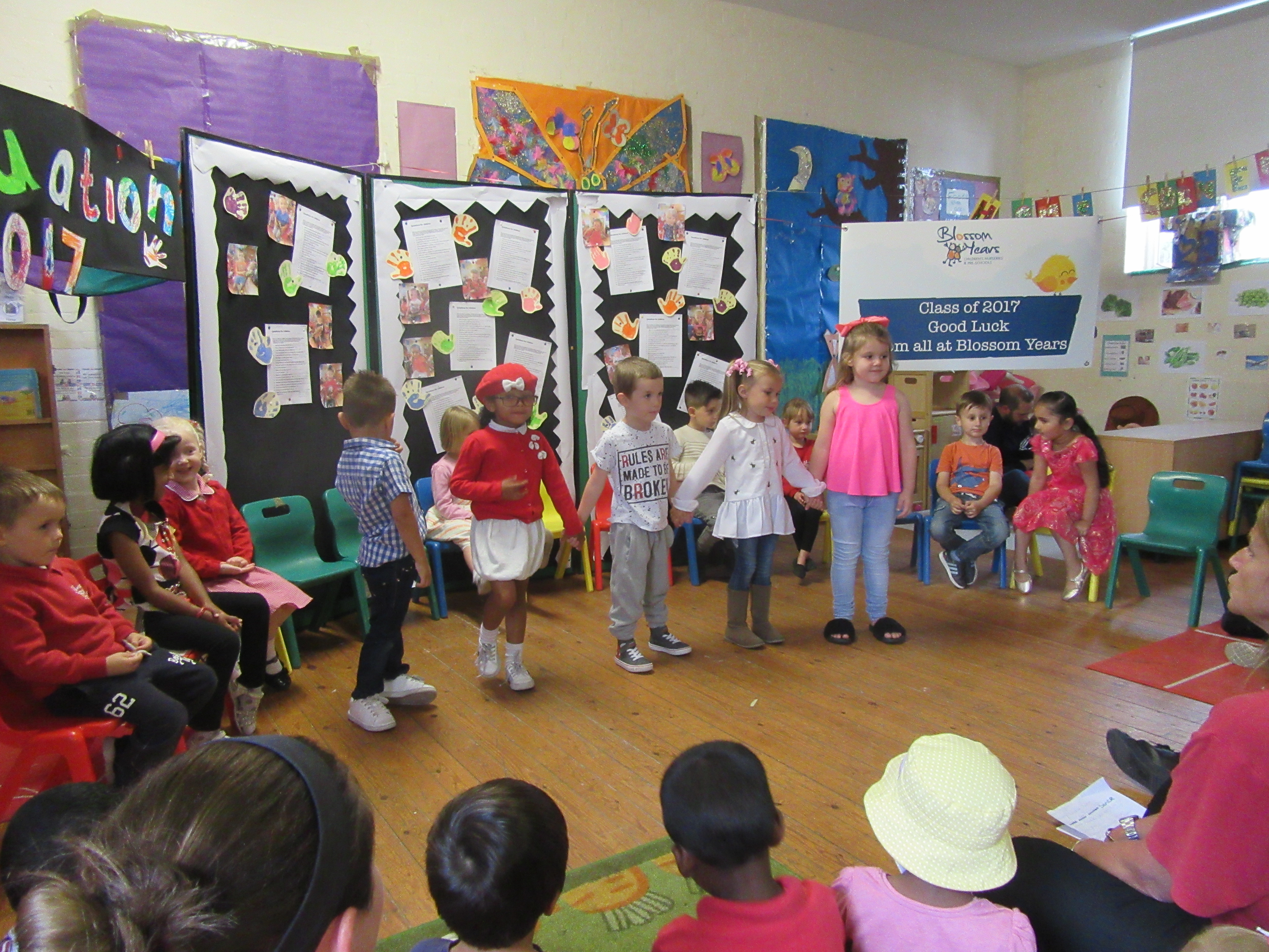 Graduation Day at Blossom Years in Downham