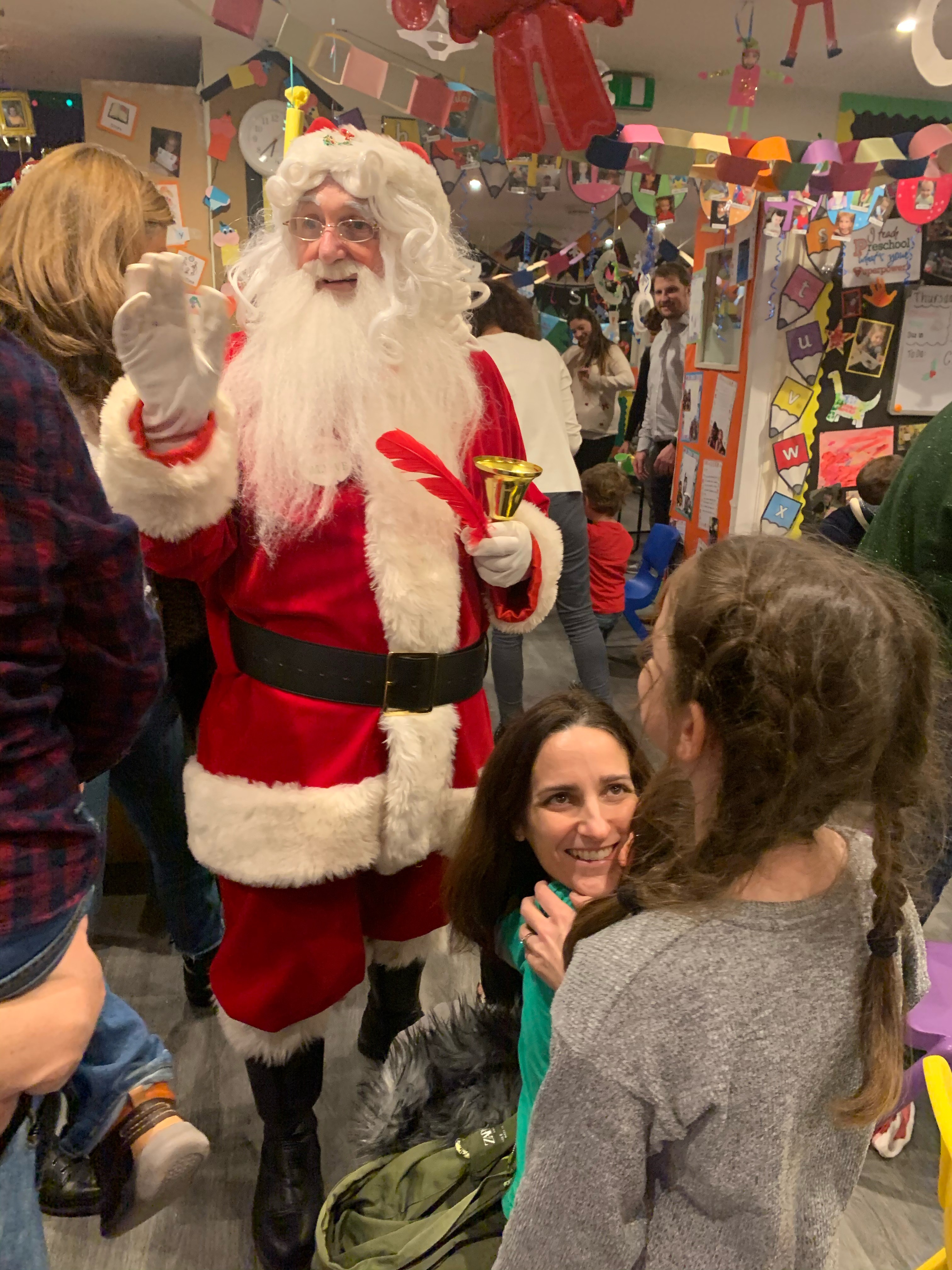 Santa Claus visits